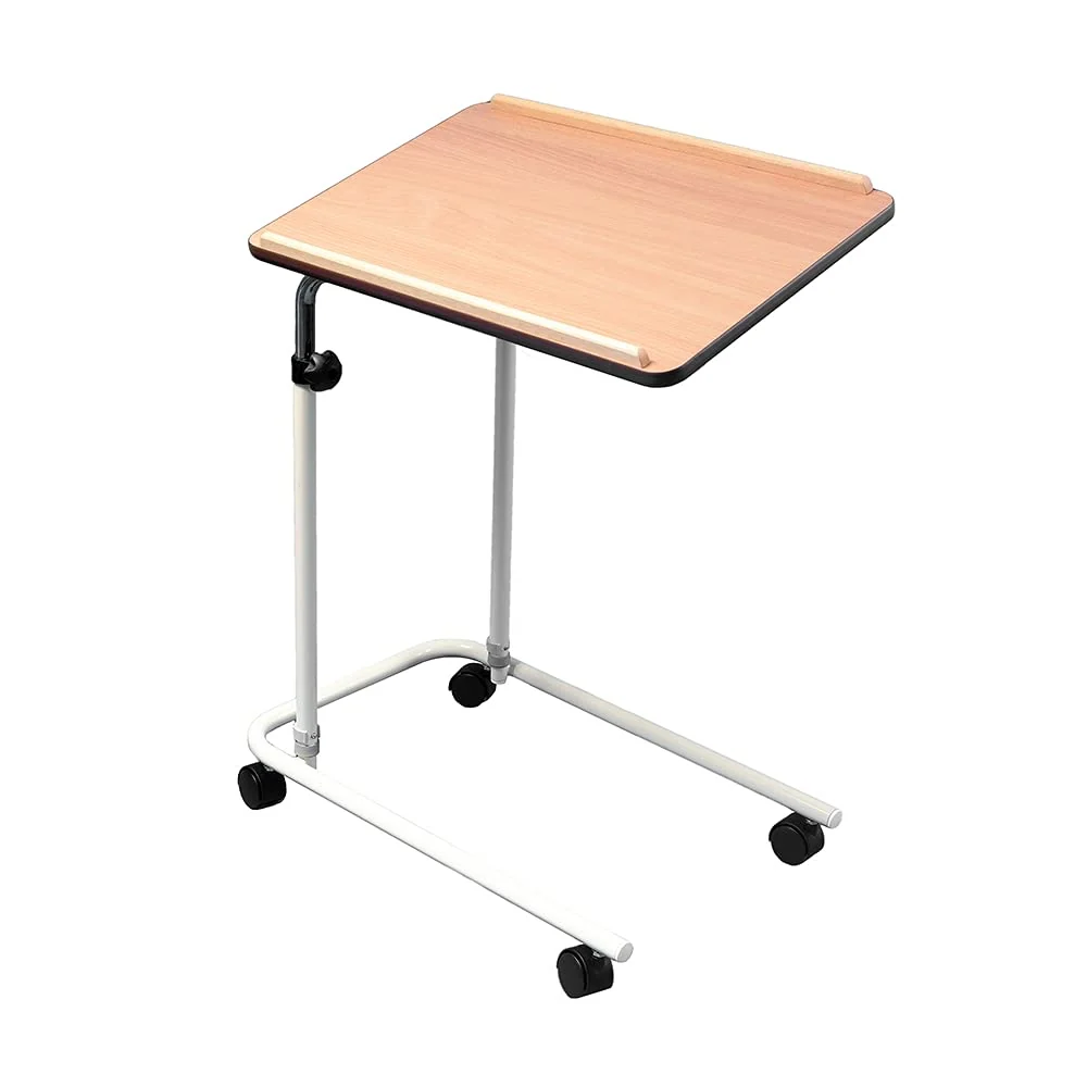 NRS Healthcare Bett- und Stuhltisch mit Rollen