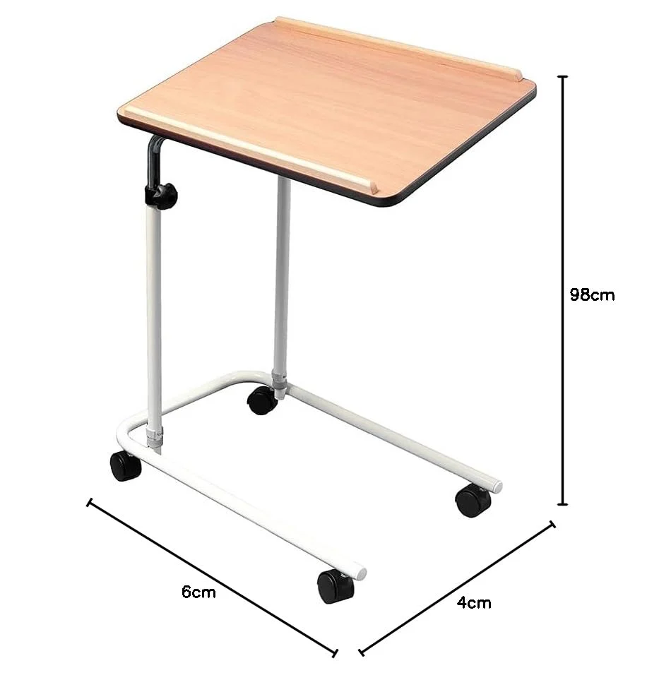NRS Healthcare Bett- und Stuhltisch mit Rollen