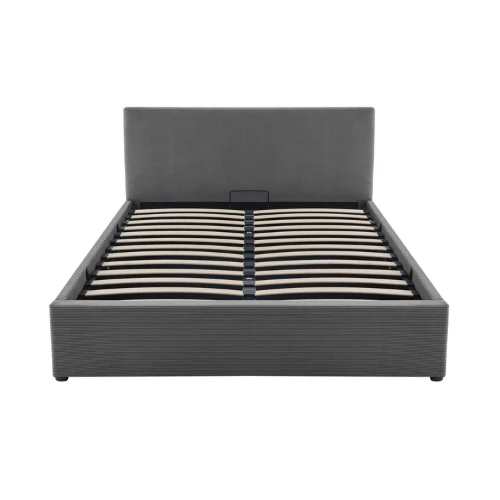 VENUS Bett mit Stauraum, Grau, 160x200cm, EURODESIGN VENUSGRIS160