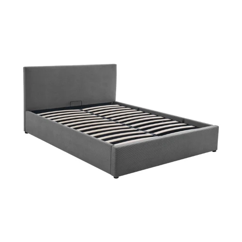 VENUS Bett mit Stauraum, Grau, 160x200cm, EURODESIGN VENUSGRIS160