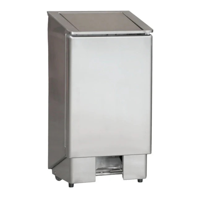 Combisteel Abfalleimer mit Fußpedal 90L - 7020.0170
