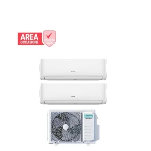 AREA OCCASIONI 2290 Condizionatore Dual Split Hisense Hi-Comfort 9+9 con 2AMW52U4RXC Dual Split R-32 Classe ++/+