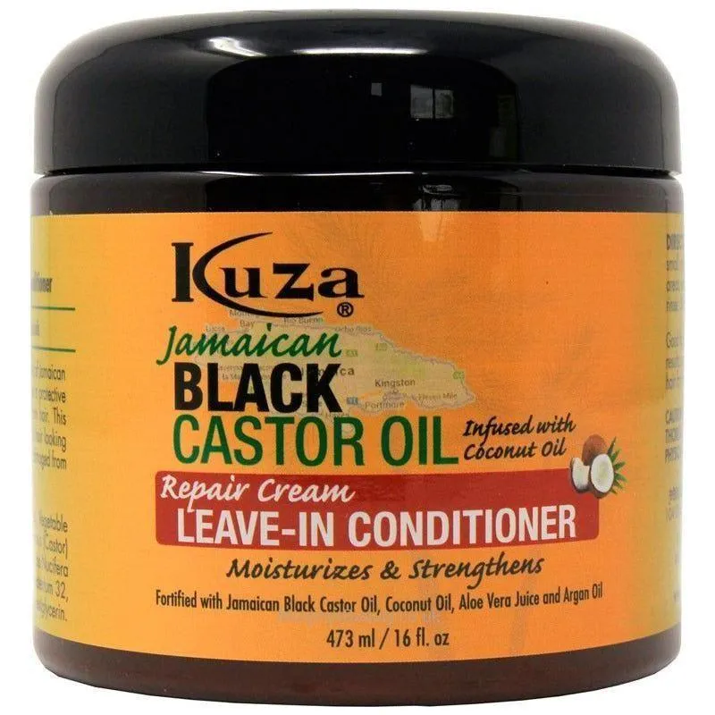 Kuza Jamaican Black Castrol Oil Leave Conditioner 16oz