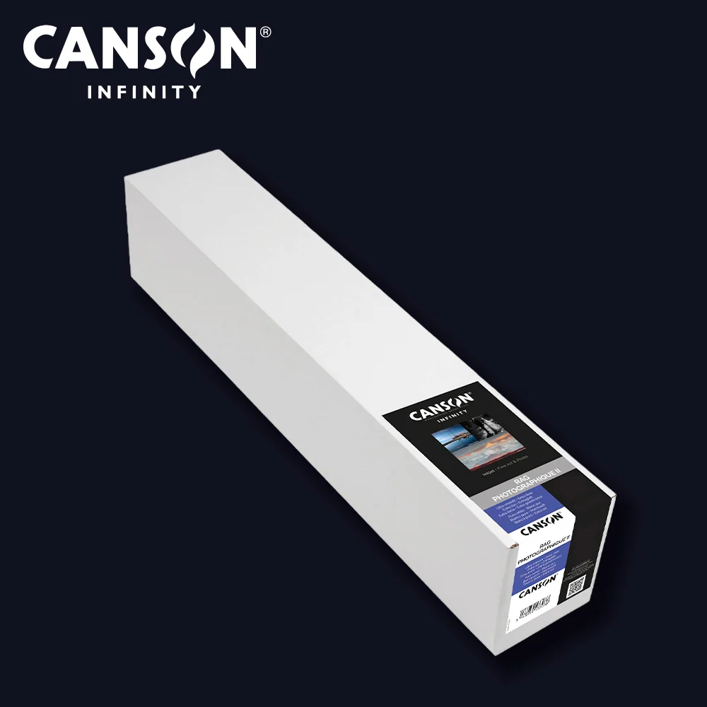 CANSON INFINITY - Rag Photographique II 310 | 24" x 12m Rolle