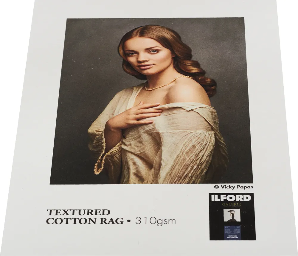 ILFORD GALERIE Textured Cotton Rag 310gsm | 24" - 61cm x 15m