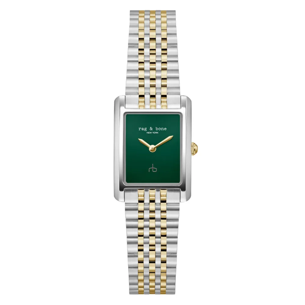 rag & bone Damen Analog Quarz Uhr Armbanduhr Brynn RBL250012 Edelstahl