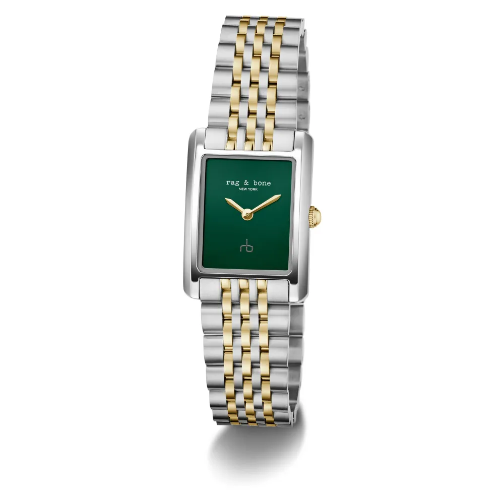 rag & bone Damen Analog Quarz Uhr Armbanduhr Brynn RBL250012 Edelstahl