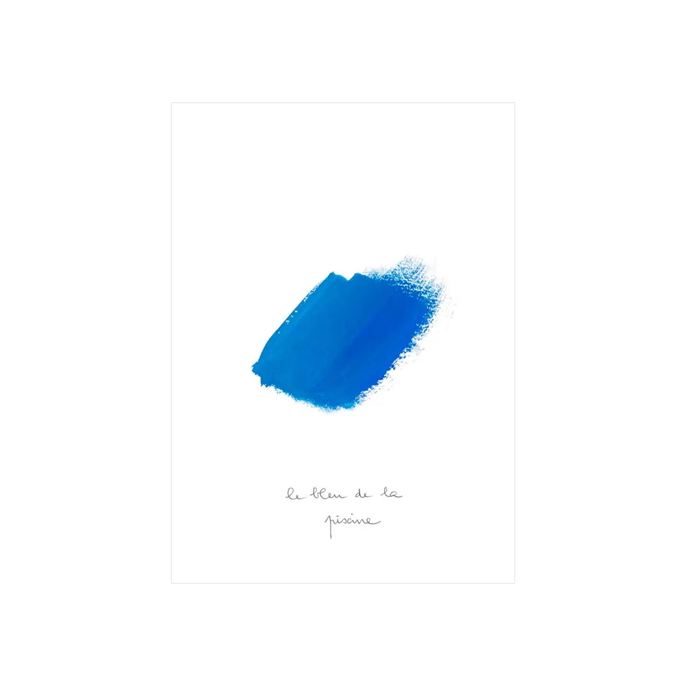 Paper Collective - Le Bleu Poster