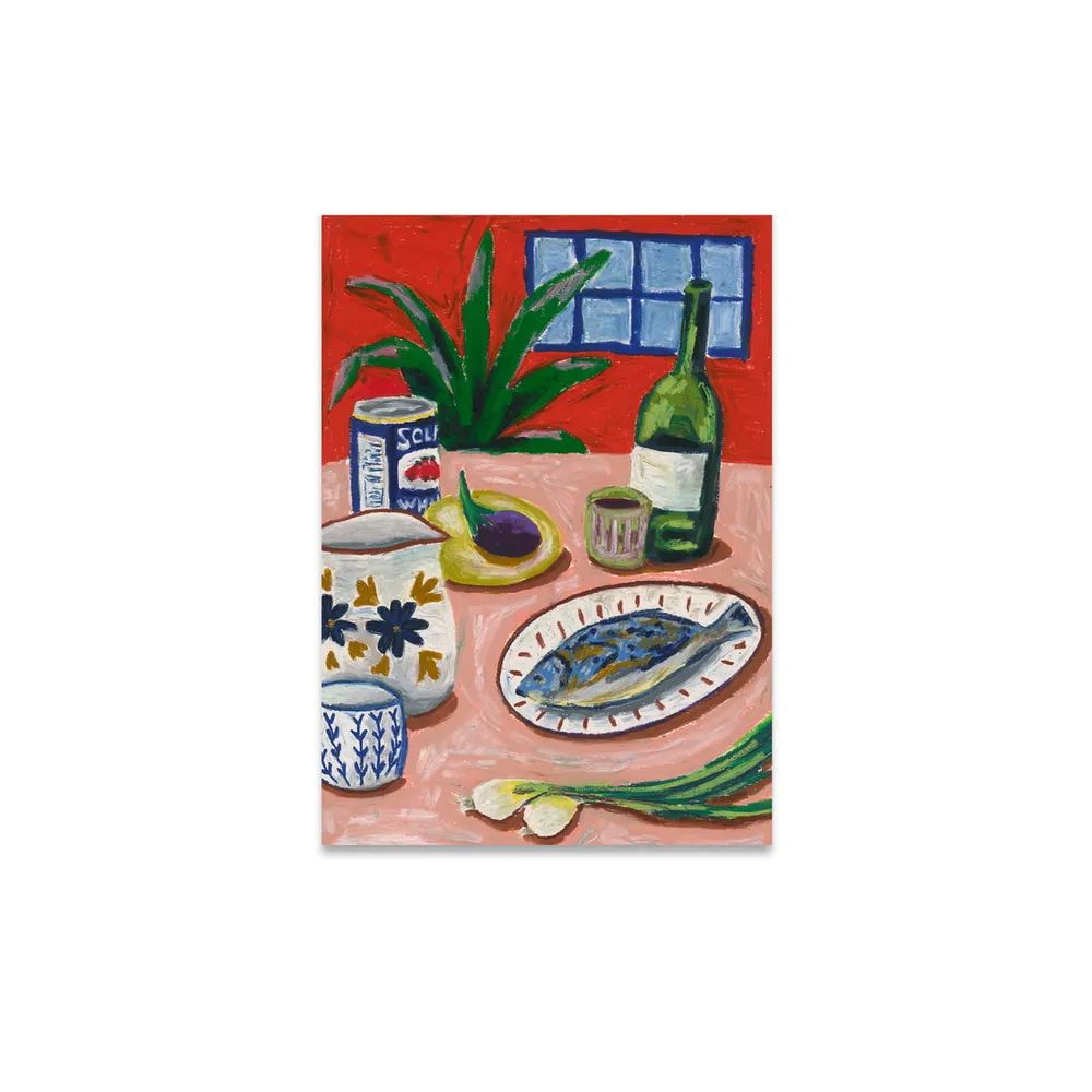 Paper Collective - Composition Fish Poster