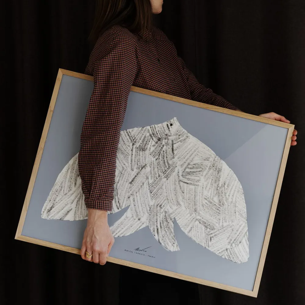 Poster Club - Oiseau von Matías Larrain
