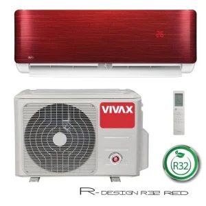VIVAX R Design ROT / RED 12000 BTU 3,8 KW Klimagerät Split Klimaanlage +++
