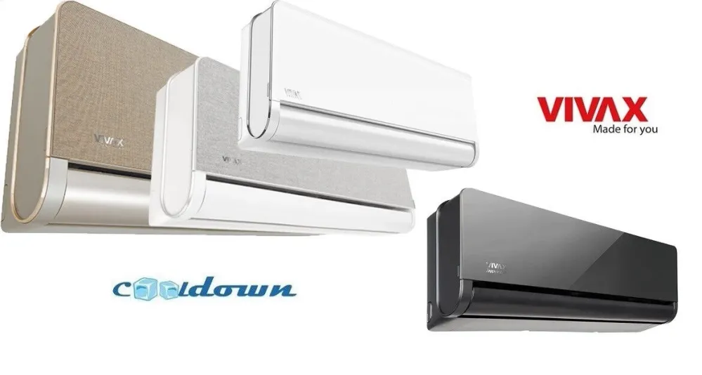 VIVAX H+ Design Weiß Klimagerät Split Klimaanlage R32 WIFI Ready 3D Swing +++