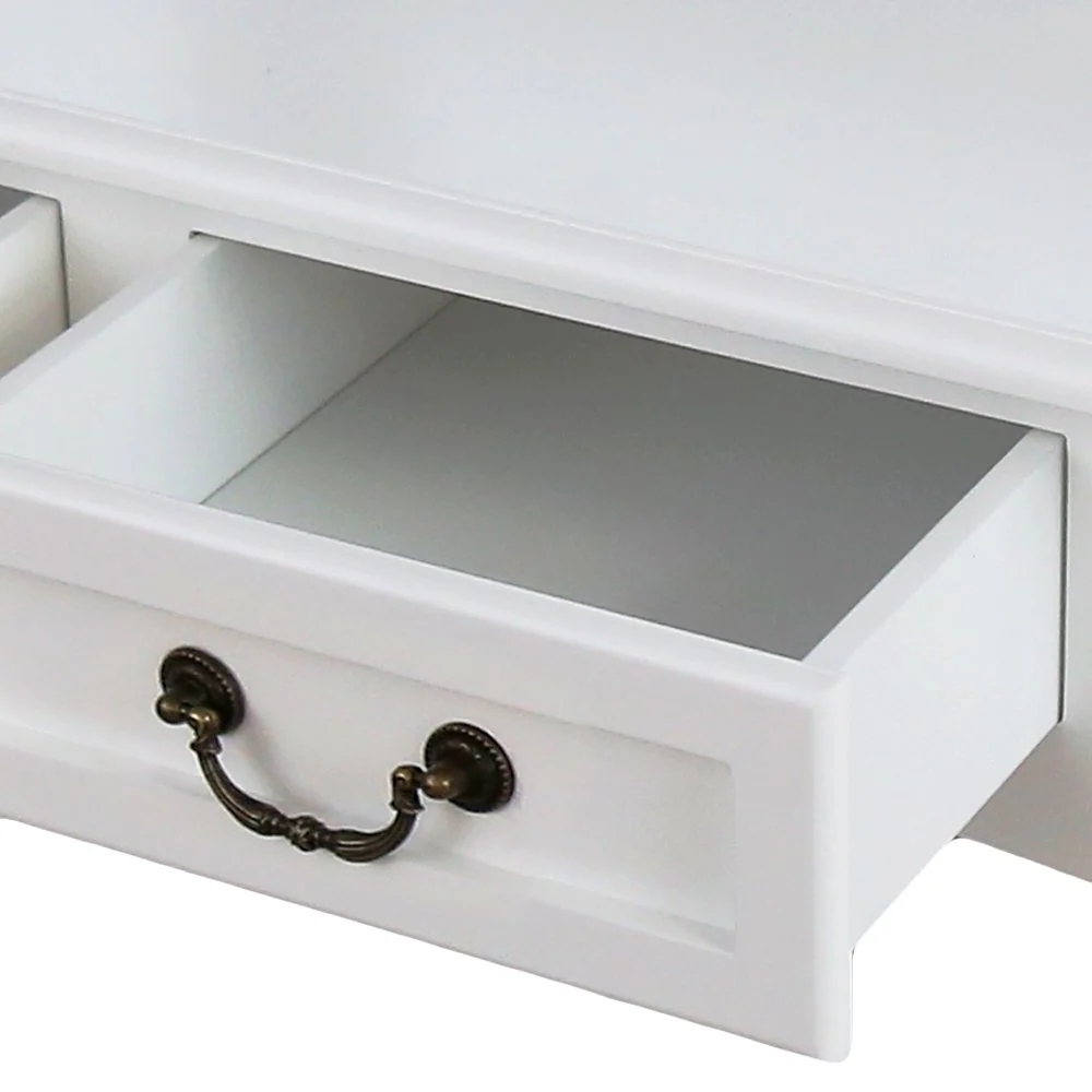 Wolketon Schminktisch mit 3 Spiegel und 4 schubladen