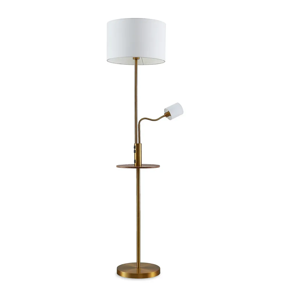 B-Ware Lindby Aovan Stehlampe Stehleuchte Standleuchte Lampe Leuchte Ablage Usb Bro808