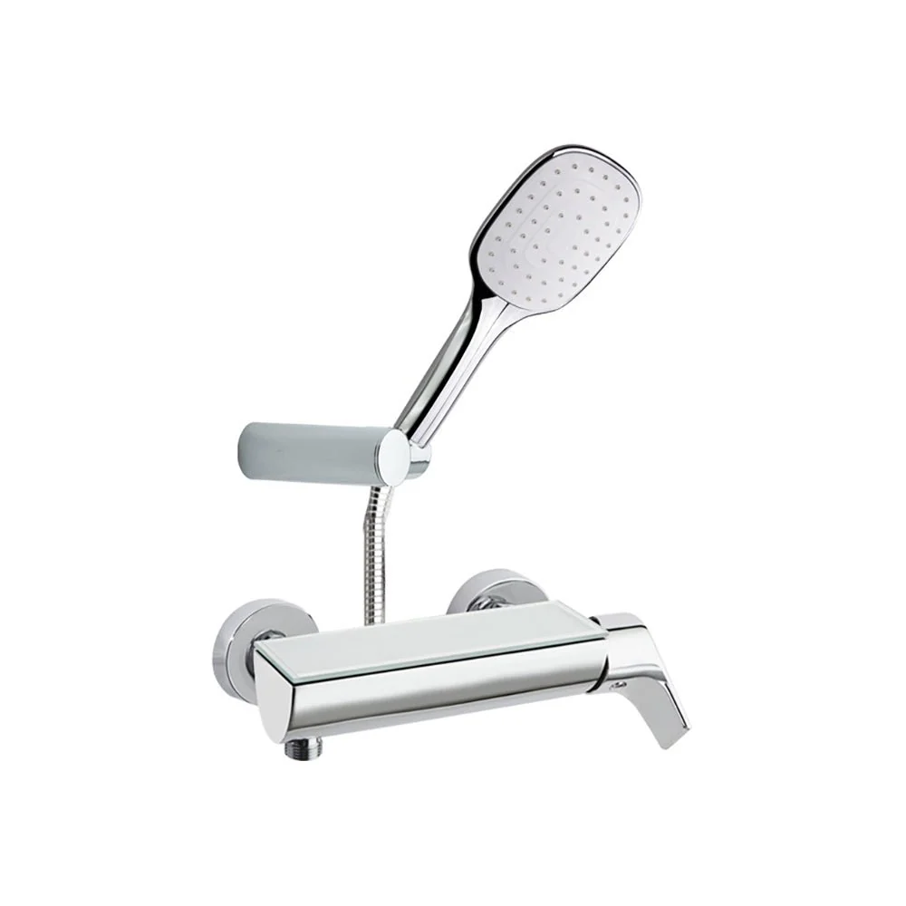 Ramon Soler - Einhand-Duscharmatur Urban Chic mit Ablage und verchromter Duscharmatur
