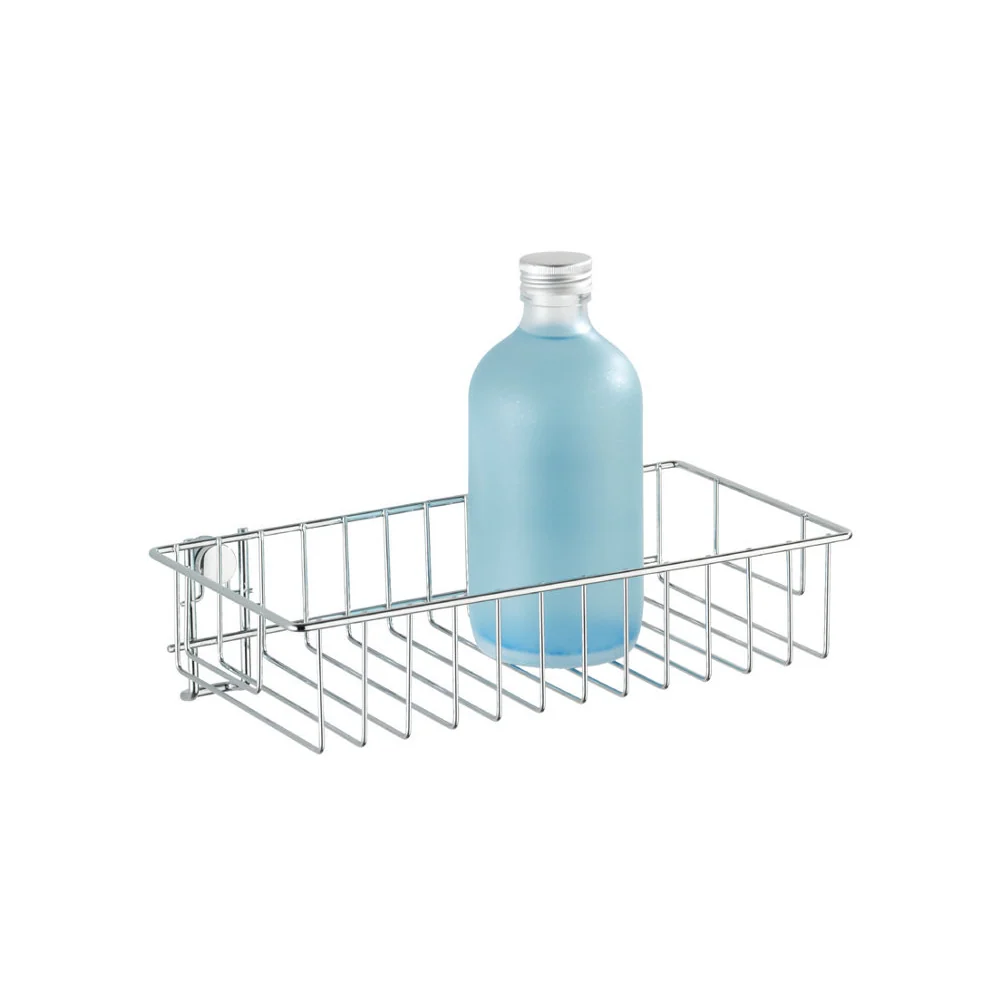 Wenko Dusch-Wandablage Classic, Chrom – Praktische Ablage für dein Badezimmer