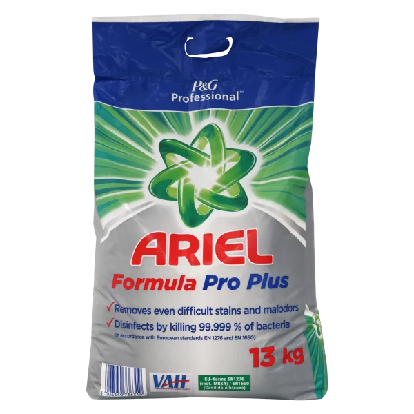 Ariel Formula Pro PLUS Waschmittel Pulver – 13kg Sack, Phosphatfrei