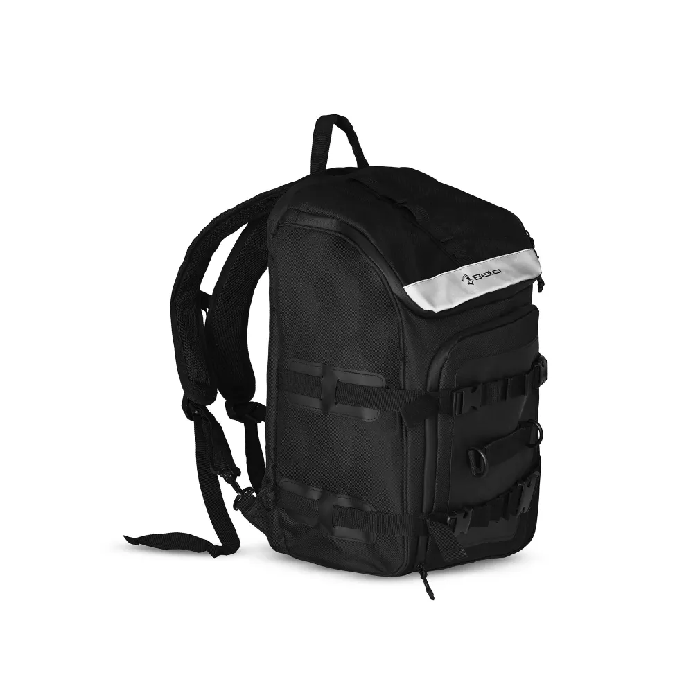 BELA - Textilrucksack Skull Sack Schwarz - Einzigartig