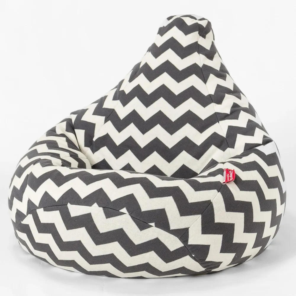 Gaming Sitzsack Sessel - Gestrickte Aztec