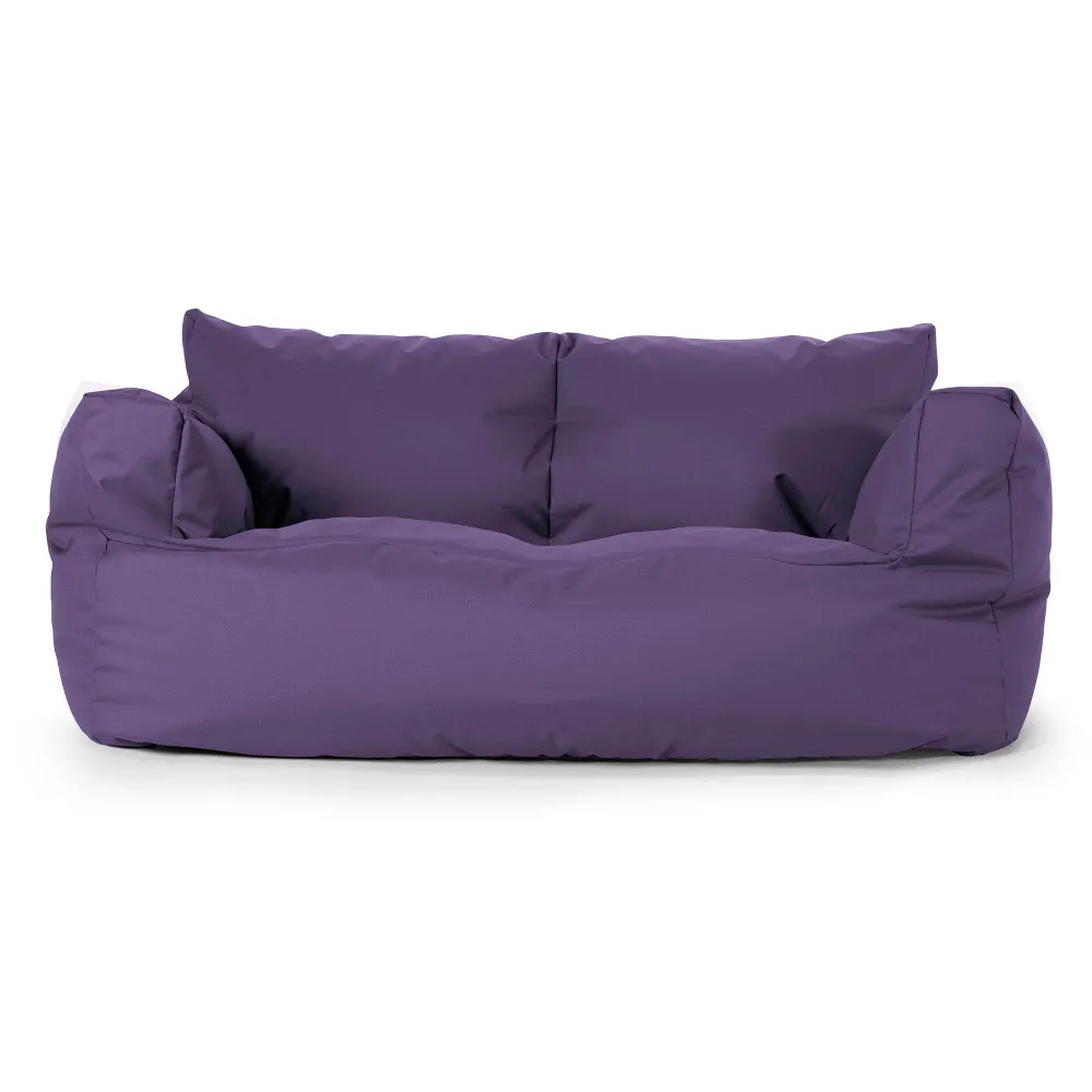 Josephine Sitzsack Sofa - Pflegeleicht für Draußen Lila