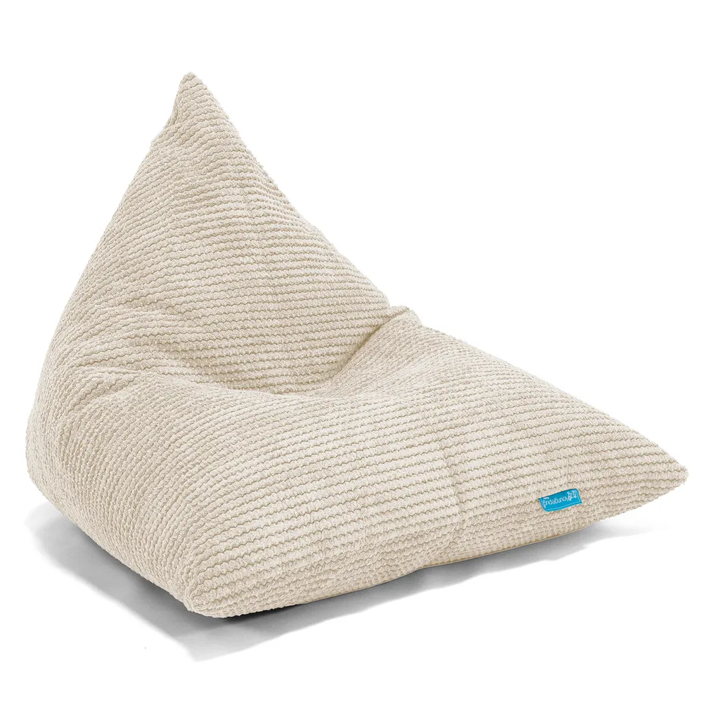 Kinder Sitzsack Gaming 1-6 jahren - Pom-Pom Creme