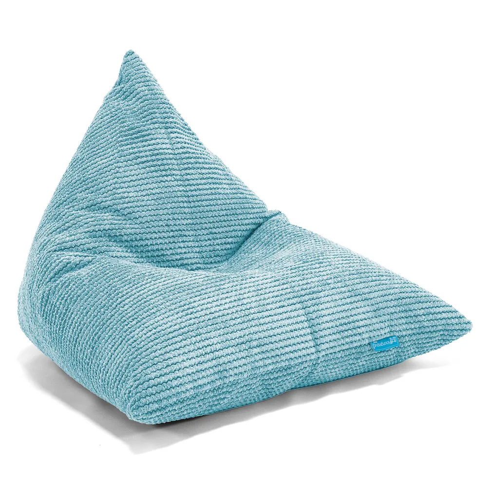 Kinder Sitzsack Gaming 1-6 jahren - Pom-Pom Türkis