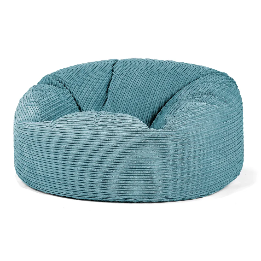 Mammoth Sofa Sitzsack XXL - Cord Türkis