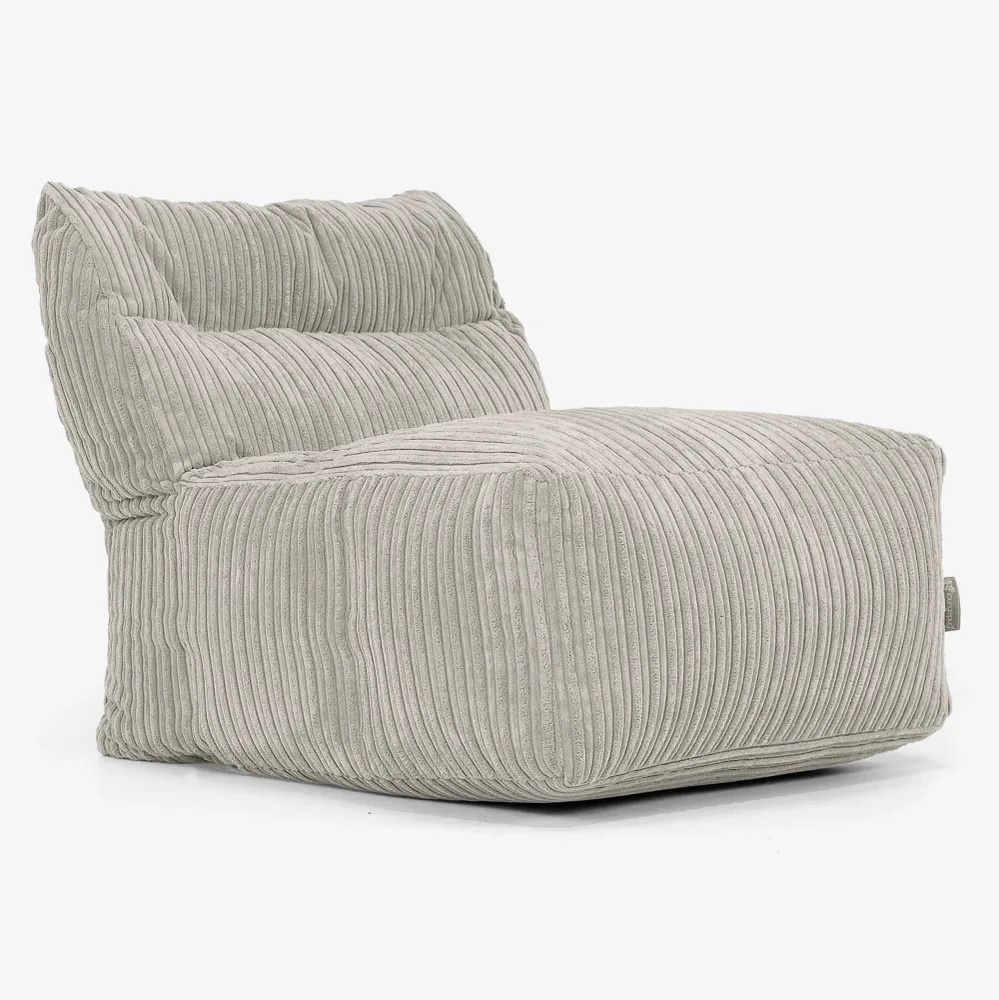 Modulares Sofa Sitzsack, Mittelteil - Cord Nerzfarben
