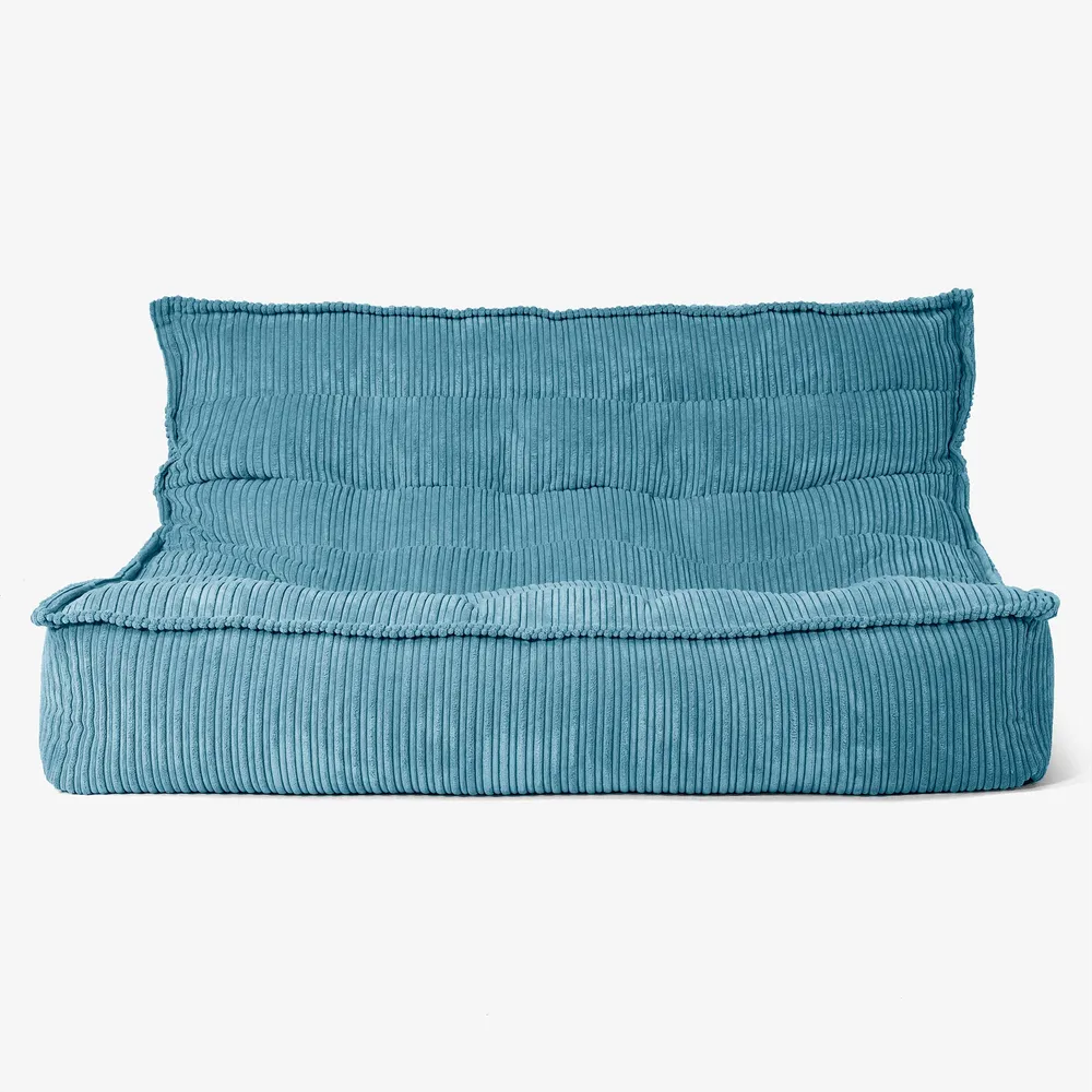 Oliver Sitzsack Bodensofa - Cord Tuerkis