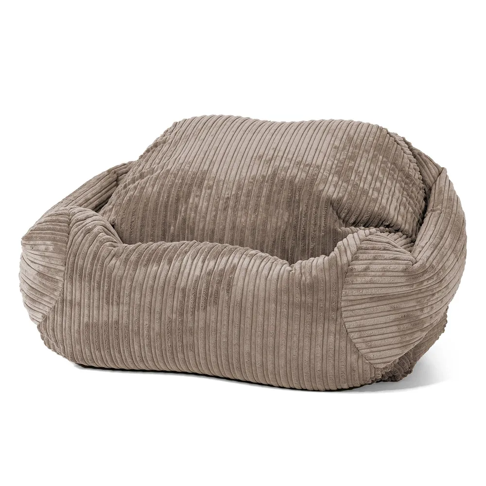 Sabine Sitzsack Sessel - Cord Beigegrau