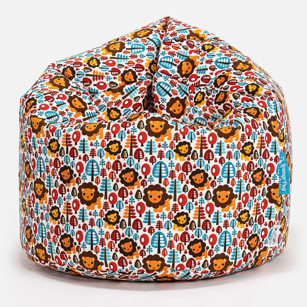 Sitzsack Kinder 2-6 jahren - Druck Löwe