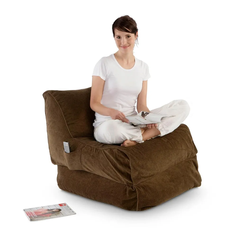 Smoothy Sitzsack - Sitzkissen Liege Lounge Folder - Cord