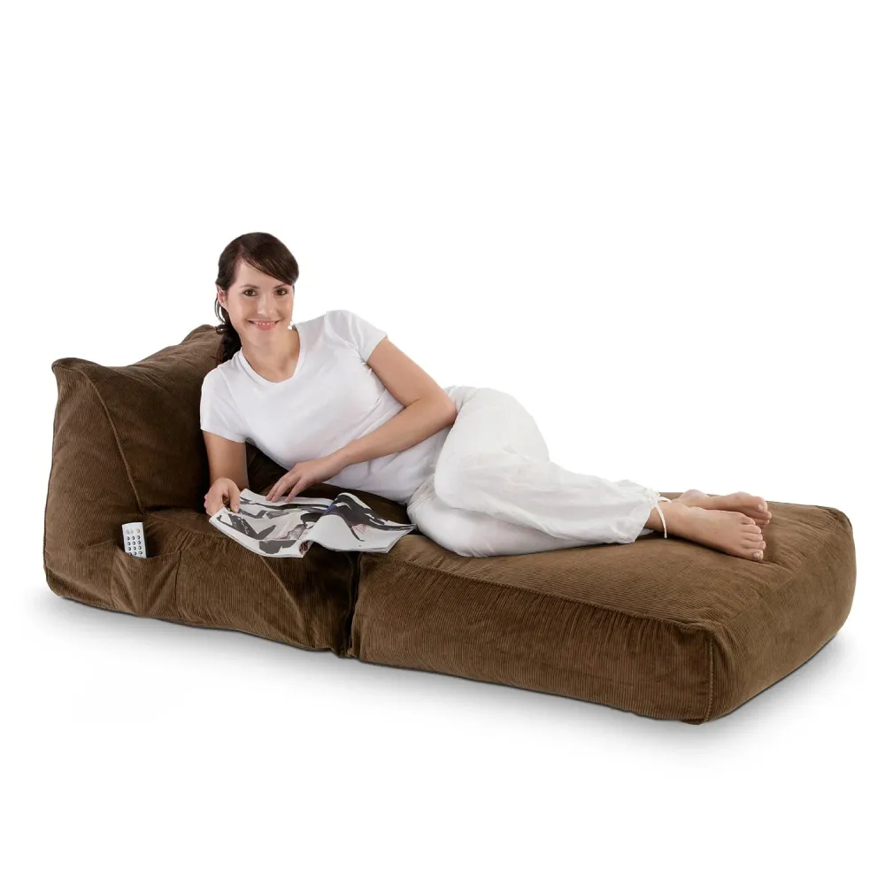 Smoothy Sitzsack - Sitzkissen Liege Lounge Folder - Cord