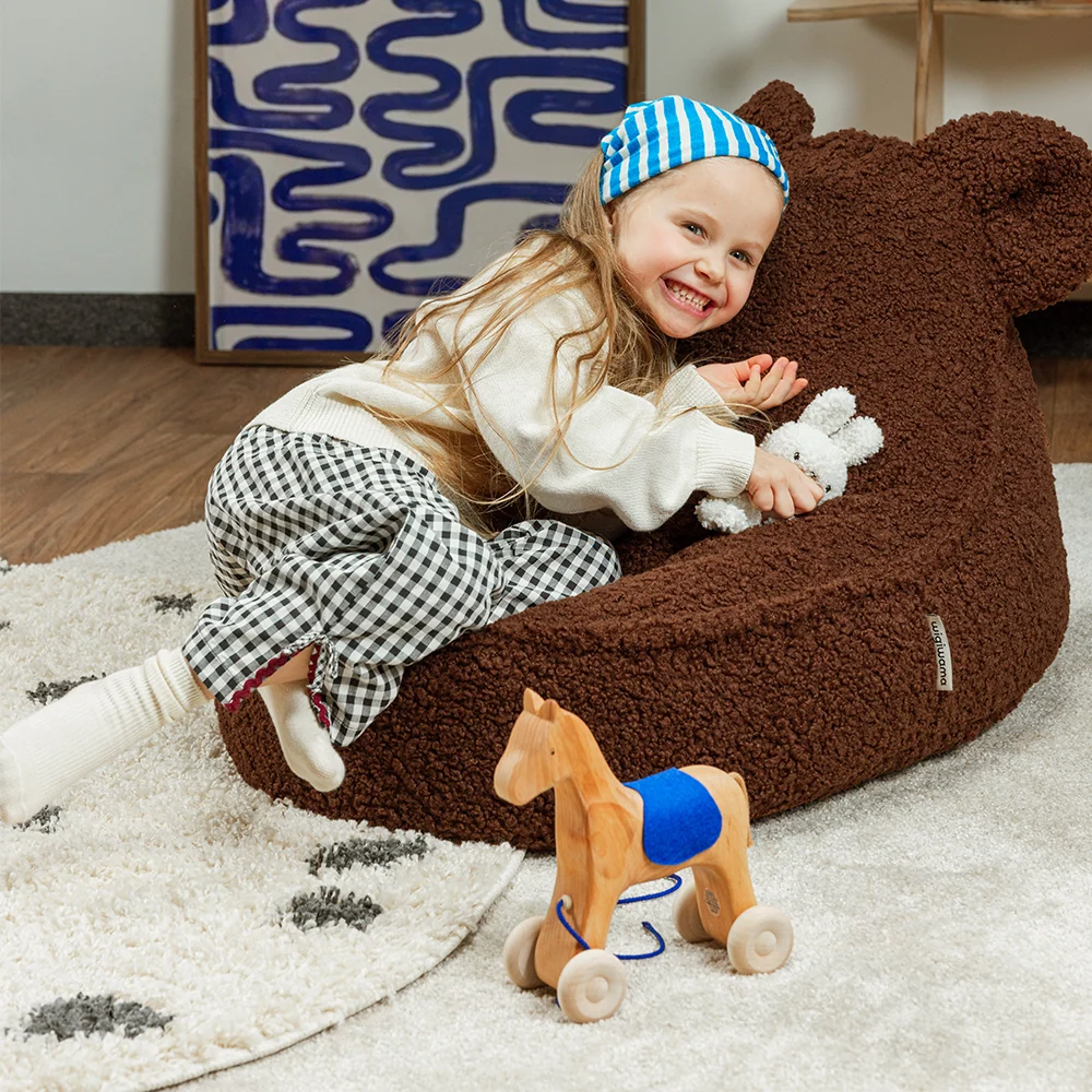 Wigiwama Sitzsack Bear Warm Hazel
