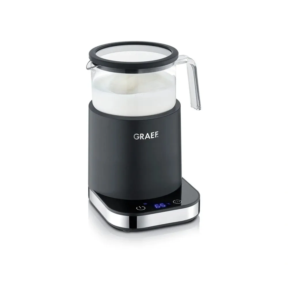 GRAEF Glas-Milchaufschäumer MS902 Induktion, 6 Programme