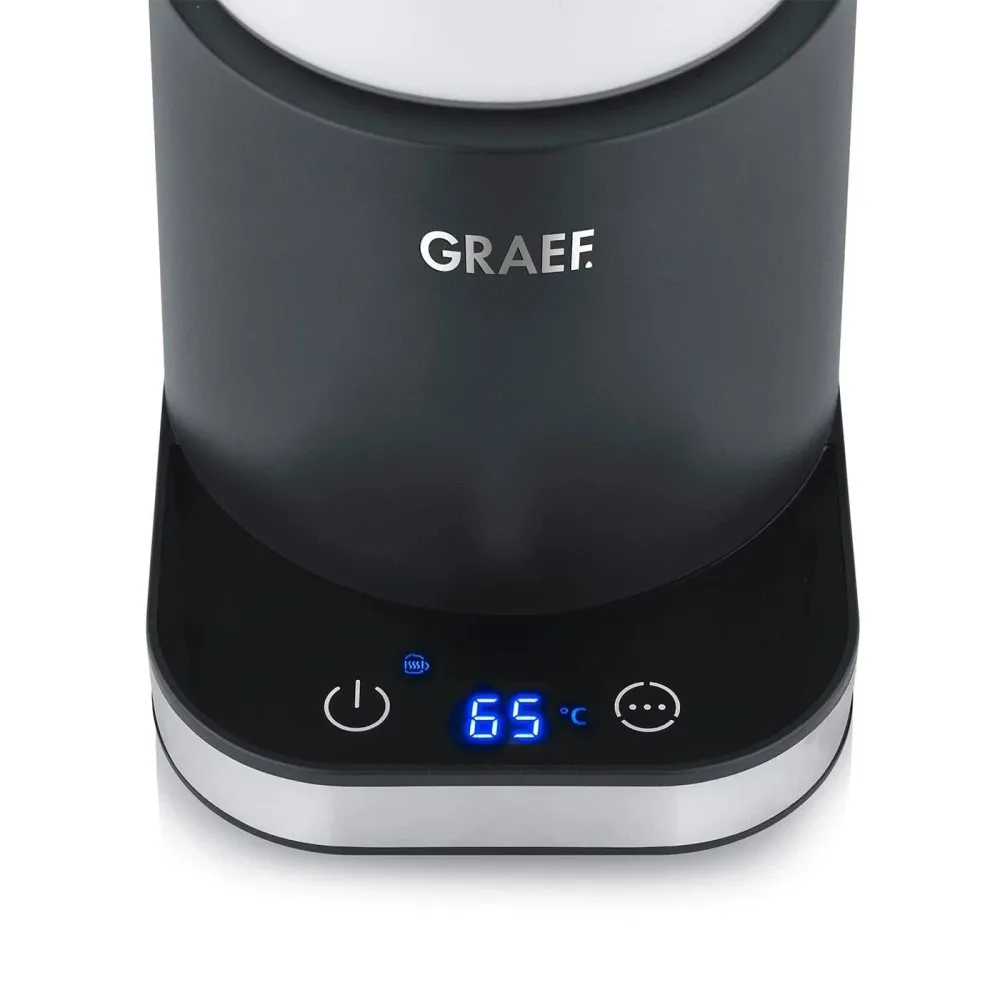 GRAEF Glas-Milchaufschäumer MS902 Induktion, 6 Programme