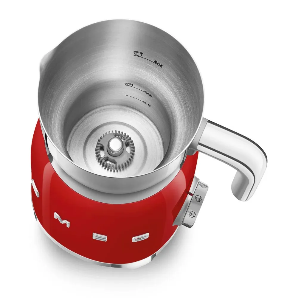 Smeg Milchaufschäumer 'Rot' MFF11RDEU