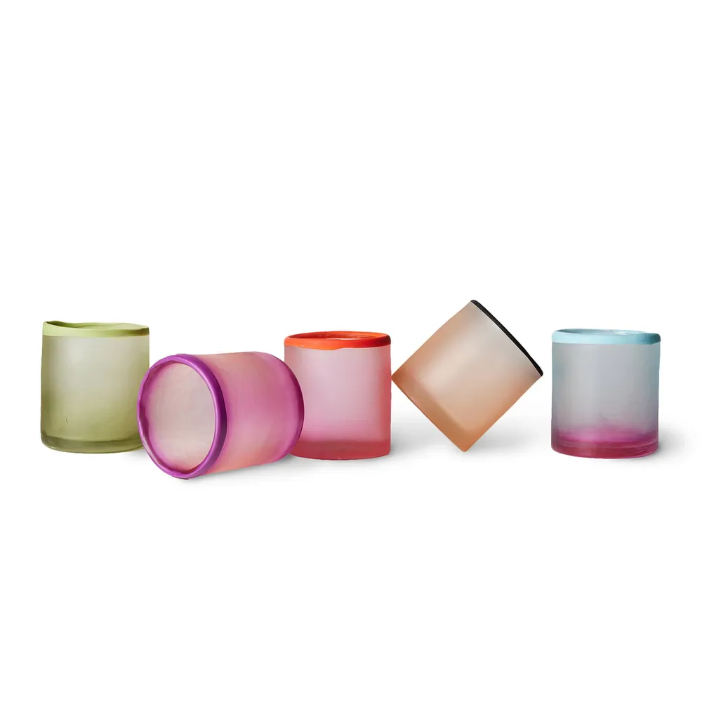 HKliving - Teelichthalter aus Glas
