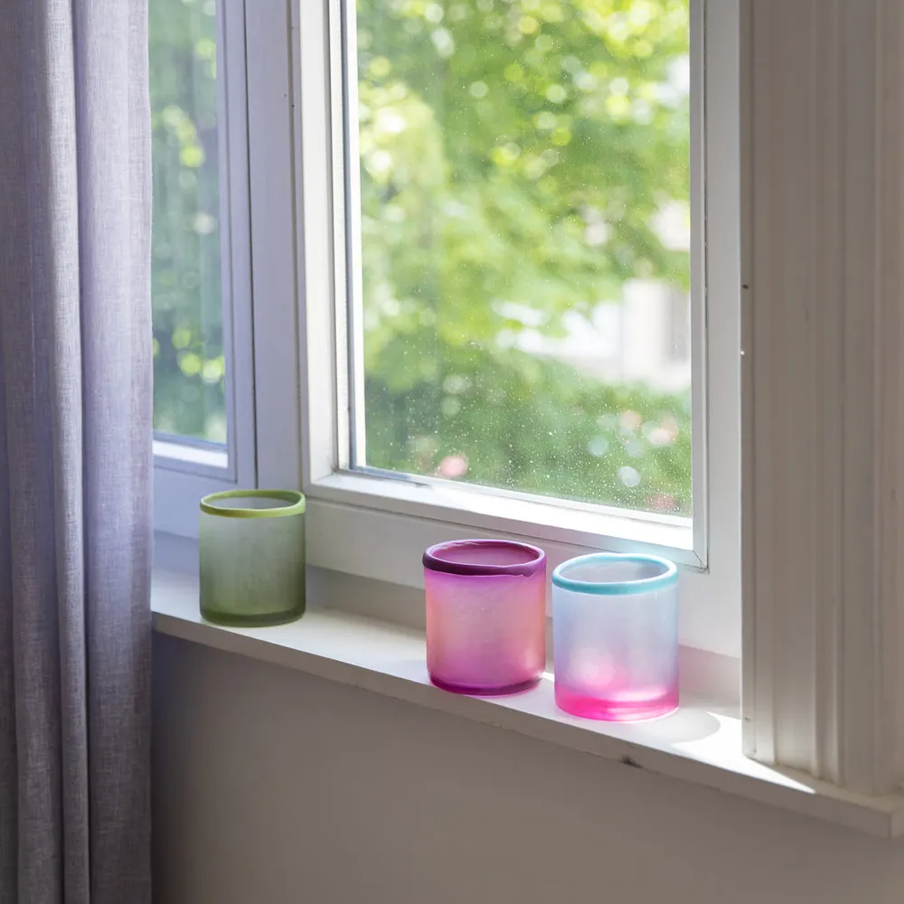 HKliving - Teelichthalter aus Glas