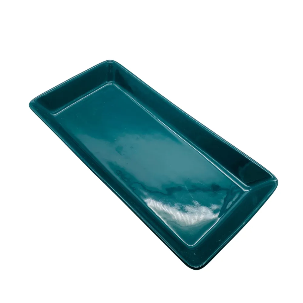 Arabia Kilta Servierplatte Kuchenplatte Schale grün von Kaj Franck Iittala Teema