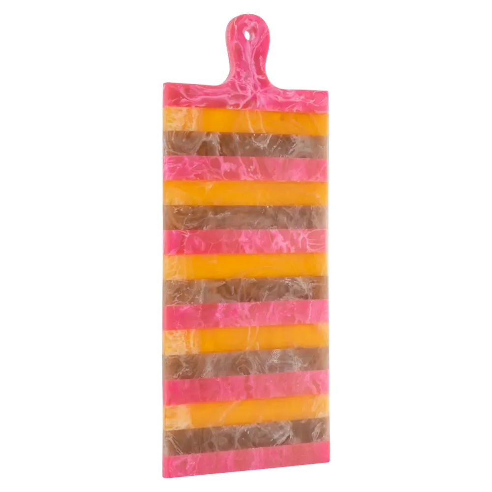 Richmond Interiors Servierplatte Cindy pink | 50x20 cm