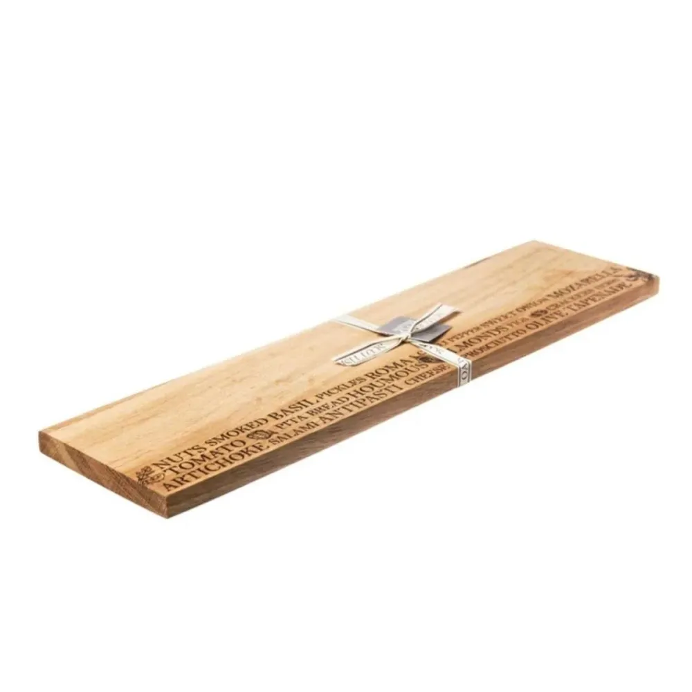 Servierplatte Antipasti Lang - 60x15 - Schottische Eiche - Scottish Made