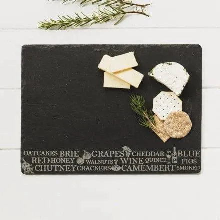 Servierplatte Antipasti Schiefer - 35x25 - Just Slate Company Schottland