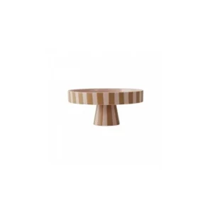 Servierplatte Toppu ø 20cm I Caramel
