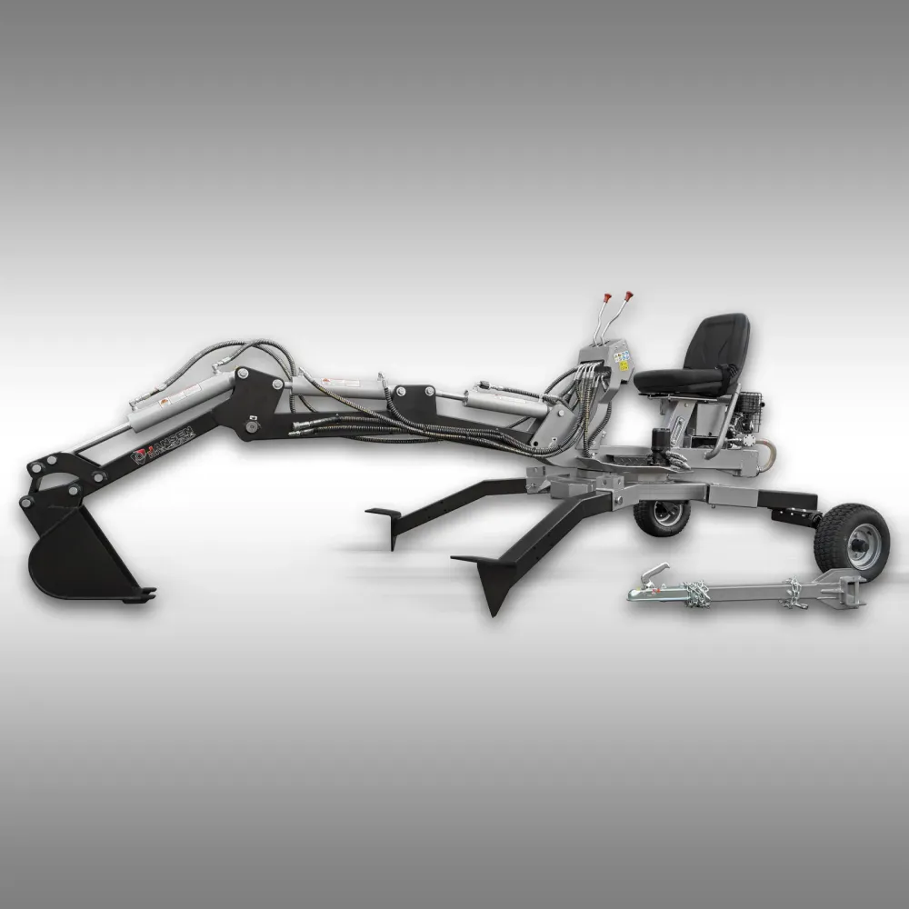 Jansen Minibagger MB-360° Benzin Schreitbagger inkl. 20cm Löffel 360° Drehkranz