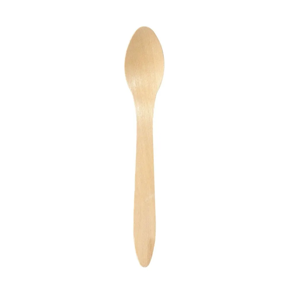 Löffel 190 mm, Holz gewachst Natural gewachst 190 | Packung (100 Stück)