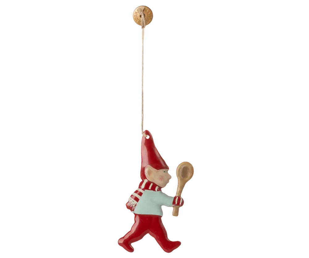Maileg / Metall Ornament, Pixy - Löffel