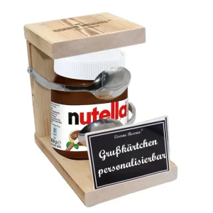 Personalisierte Geschenke Eiserne Reserve - Löffel Nutella - Die lustige Nutella Geschenkeidee