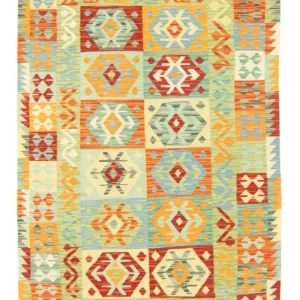 Kelim Afghan Teppich 183x125cm