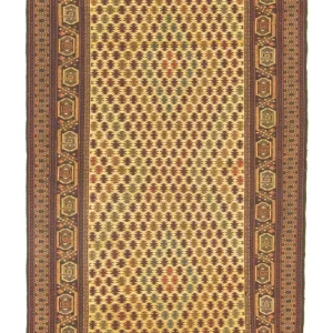 Kelim Afghan Teppich 186x89cm